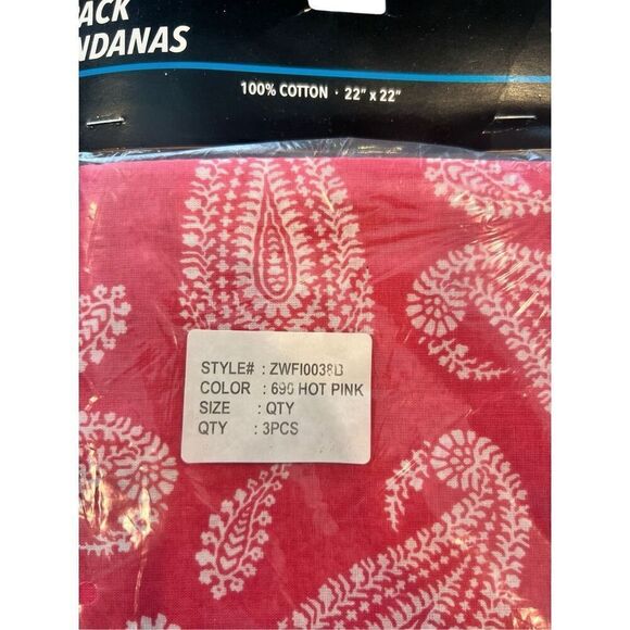 Fashion bandanas 100% cotton pack - Picture 7 of 9